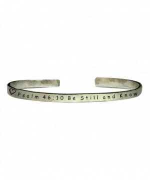 Psalm 46 Bracelet Jewelry Aluminum