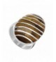 Gem Avenue Sterling Gemstone Stripes