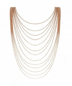 Humble Chic Multi Strand Statement Necklace