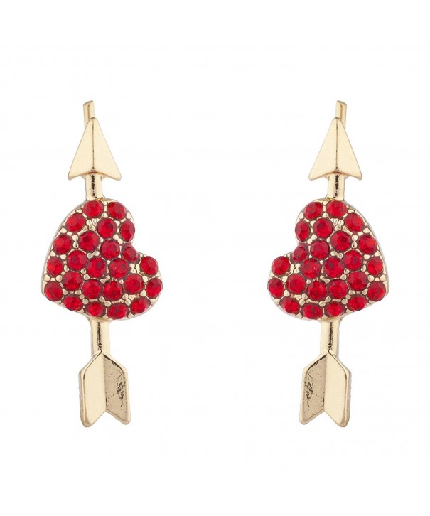 Lux Accessories Valentines Novelty Earrings