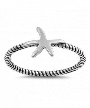 Starfish Ocean Animal Sterling Silver