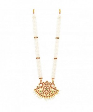 fashionAtelier Gold finish Padhakam Haram