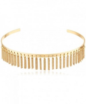 Steve Madden Collar Fringe Necklace