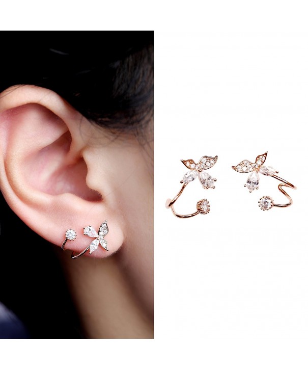 EVERU Butterfly Jewelry Piercing Earrings