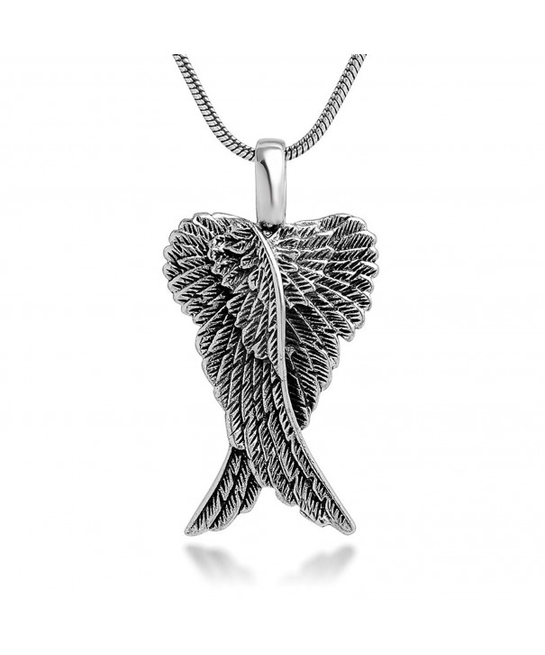 Sterling Silver Detailed Pendant Necklace