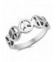 Peace Sign Friendship Sterling Silver