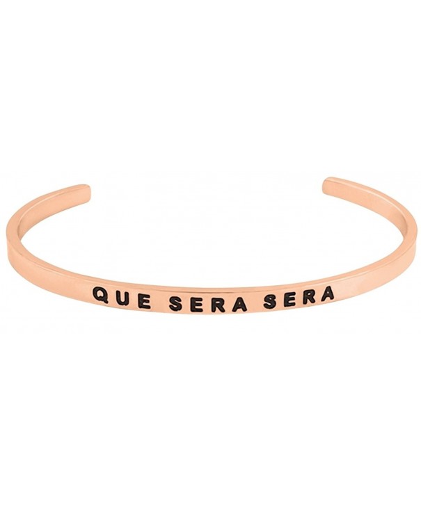 Inspirational WHATEVER Engraved Positive Bracelet