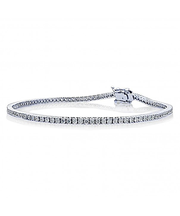 Sterling Silver Rhodium Plated Bracelet