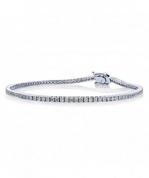 Sterling Silver Rhodium Plated Bracelet