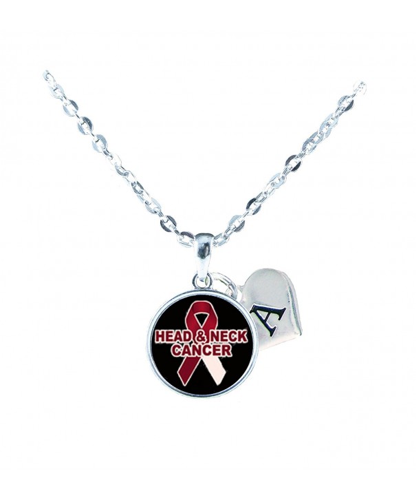 Custom Awareness Necklace Jewelry Initial