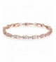 Bamoer Bracelets Sparkling Zirconia Crystal