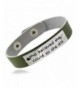 MIKINI Believed Inspirational Genuine Bracelet