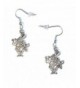 Rabbit Wonderland Silver Plated Earrings