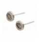 Sterling Silver Leaf Fossil Earrings