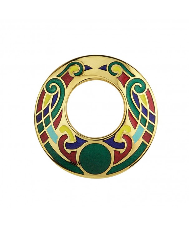 Celtic Brooch Plated Multiple Colors