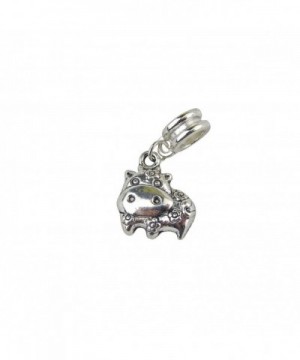 Universal Cute Hippo Hippopotamus Charm