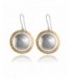 Hammered Circle Earring Sterling Earrings