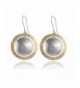 Hammered Circle Earring Sterling Earrings