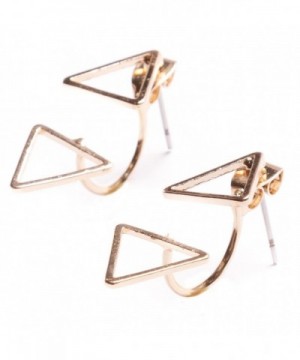 Jackets Earrings Delicate Triangle nickel