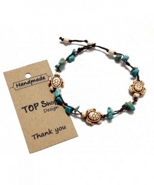 Turtle Turquoise Anklet Bracelet cm Handmade