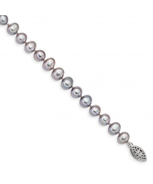 Sterling Silver Freshwater Cultured Bracelet