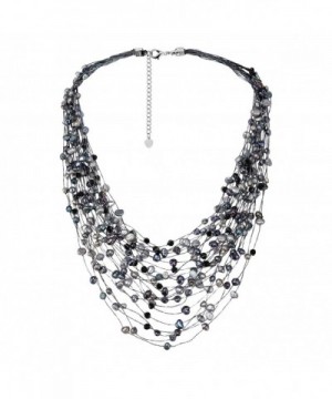 Cultured Freshwater Fashion Crystal Necklace