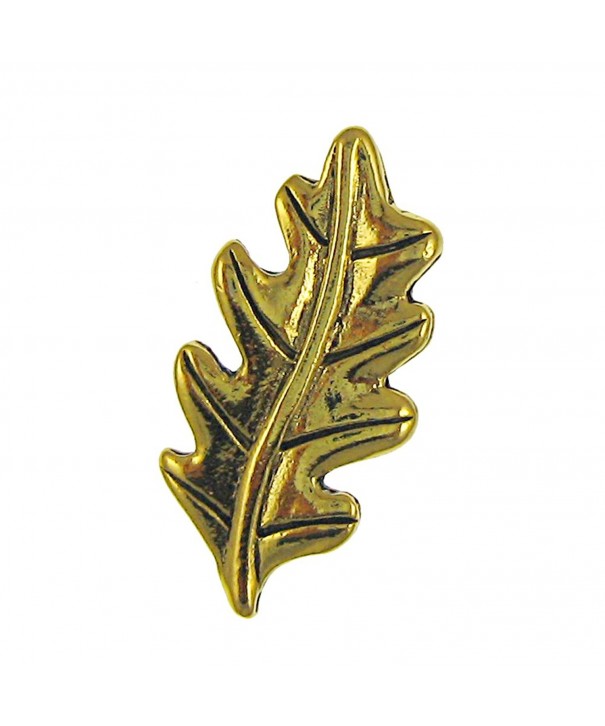 Oak Leaf Gold Lapel Pin