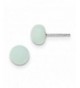 Sterling Silver 8 8 5mm Amazonite Earrings