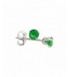 Sterling Silver Brilliant Zirconia Earrings