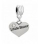 Little Sister Rhinestones Pendant Bracelets