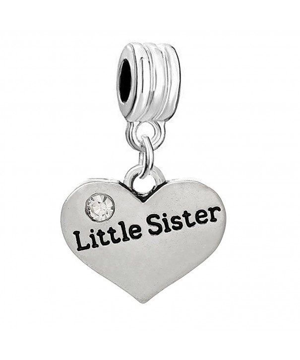 Little Sister Rhinestones Pendant Bracelets