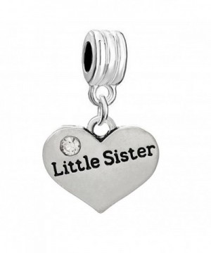 Little Sister Rhinestones Pendant Bracelets