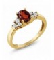 Garnet Yellow Plated Silver Available