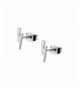 Lightning Bolt Stainless Steel Earrings