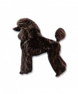 Enamel Black Poodle Magic Zoo