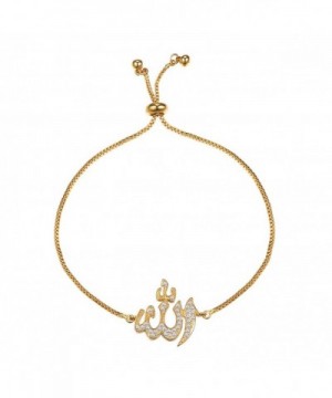 Bracelet Zirconia Adjustable Jewelry Islamic