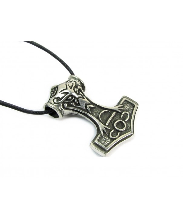 Hammer Pewter Pendant Necklace Collection