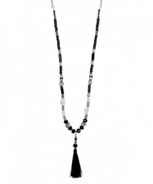 Beaded Tassel Necklace SPUNKYsoul Collection