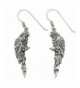 Sterling Silver Parrot Perch Earrings