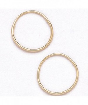 14K Gold Hoop Earrings HE1