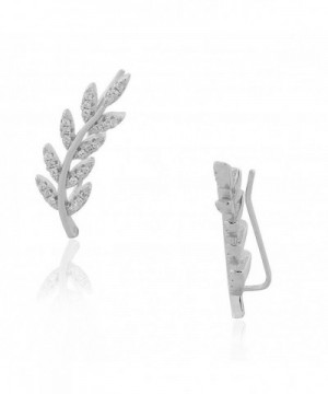 Sterling Silver Branch Crawler Earrings