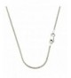 Sterling Silver Diamond Cut Chain Necklace
