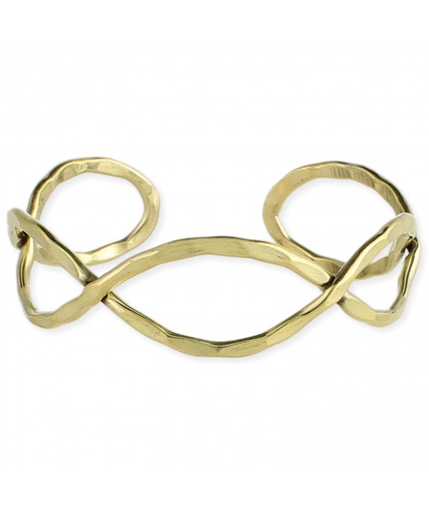 Sundance Beach Hammered Infinity Bracelet