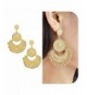 Feelontop Ethnic Brocade Earrings Jewelry