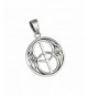 Sterling Silver Celtic Chalice Pendant