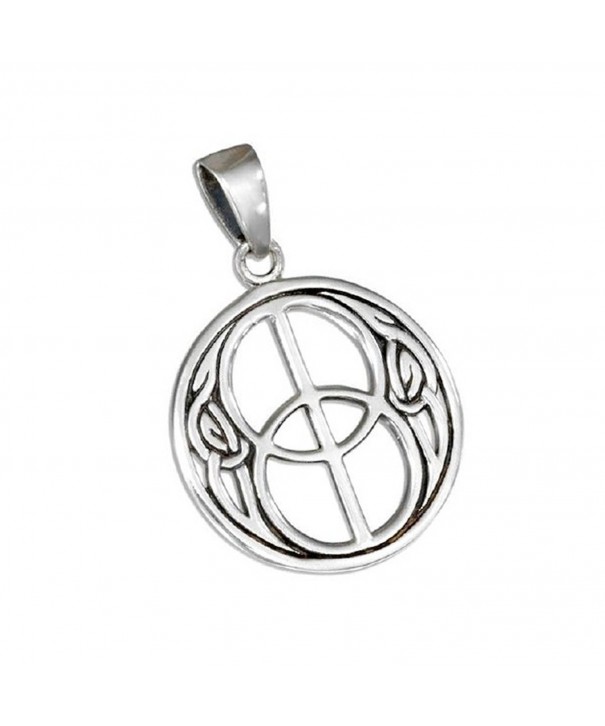 Sterling Silver Celtic Chalice Pendant