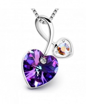 Pendant Necklace PLATO Romantic Swarovski