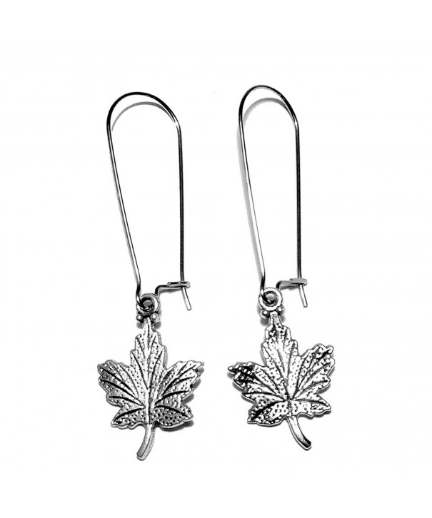 Sabai NYC Silvertone Canadian Earrings