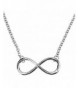 CHOP Silver Plated Infinity Necklace