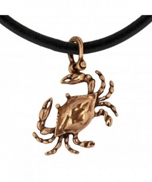 Pendant Crafted Marine Leather Necklace